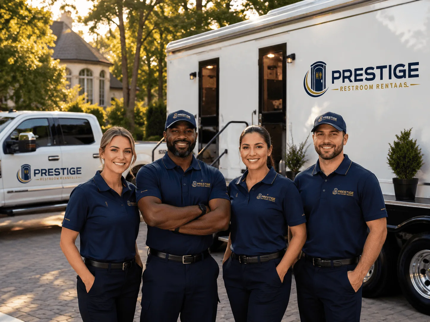 Trusted Luxury Portable Restrooms company in Parshall, ND